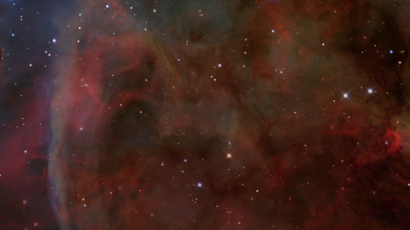Rote Und Blaue Galaxie Abbildung. Wallpaper in 1366x768 Resolution