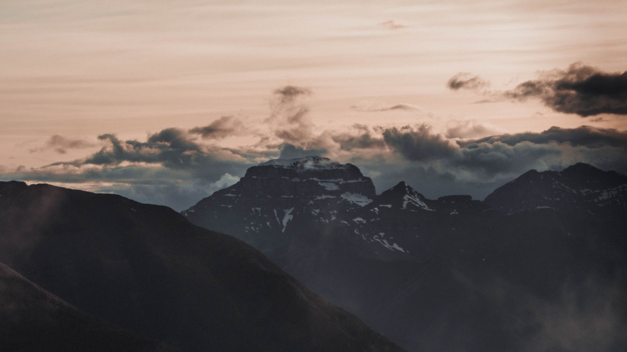 Sonnenlicht, Grat, Mount Scenery, Bergkette, Atmosphäre. Wallpaper in 1280x720 Resolution