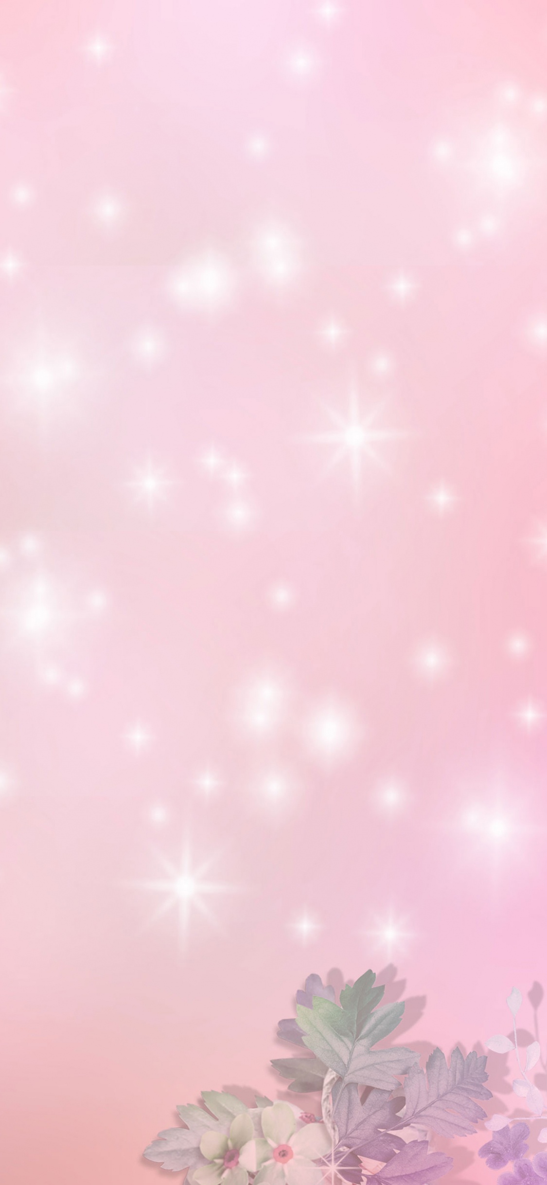 Textil Floral Rosa y Blanco. Wallpaper in 1125x2436 Resolution