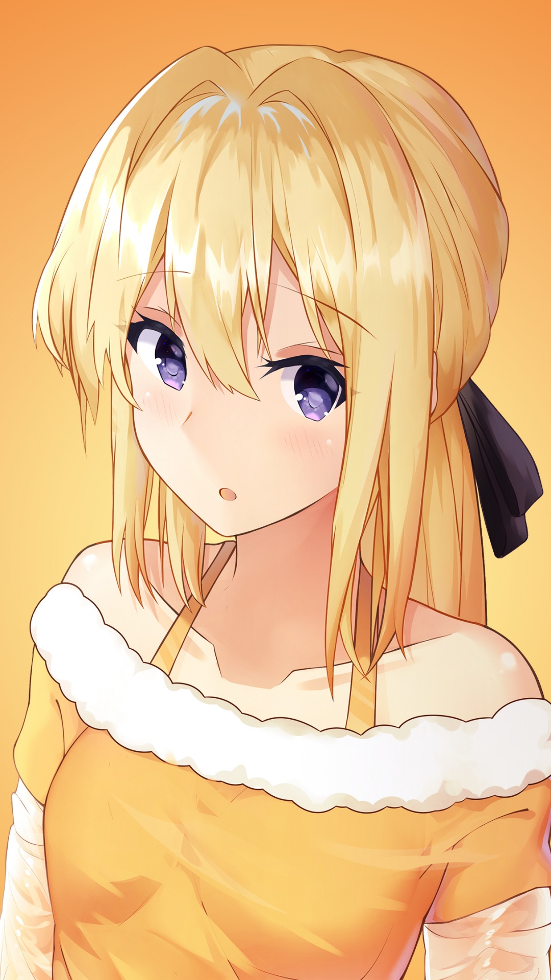 Blonde Haired Male Anime Character. Wallpaper in 1080x1920 Resolution