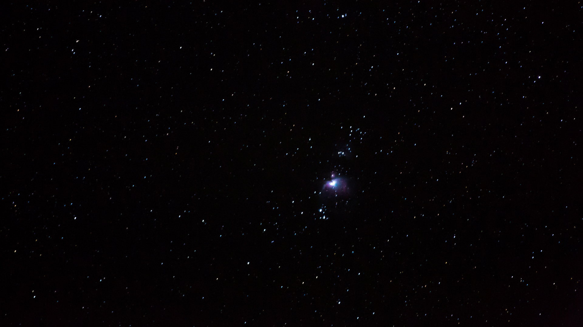 Étoiles Dans le Ciel Pendant la Nuit. Wallpaper in 1920x1080 Resolution