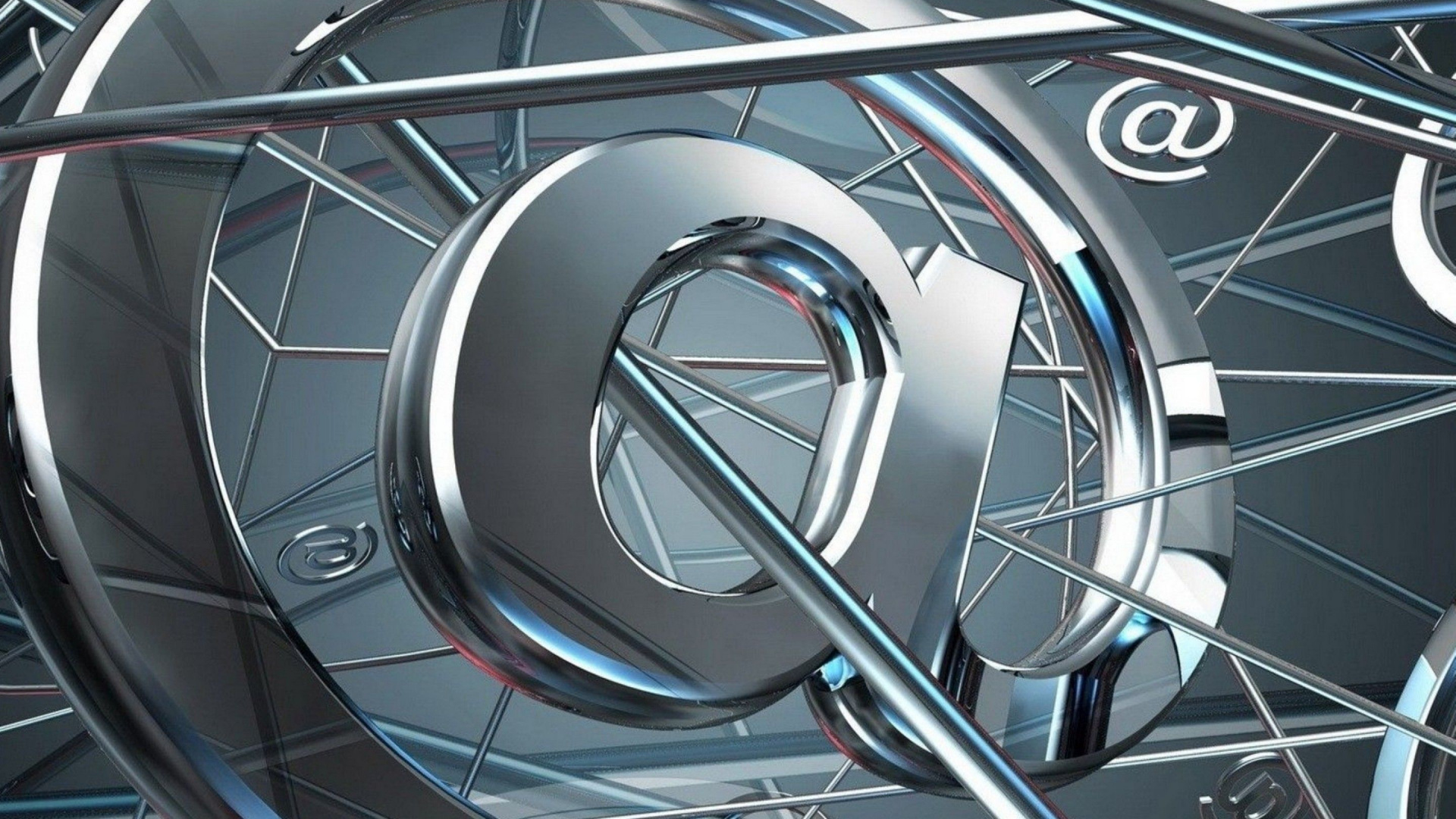 Stainless Steel Spiral Staircase With Stainless Steel Railings. Wallpaper in 1920x1080 Resolution