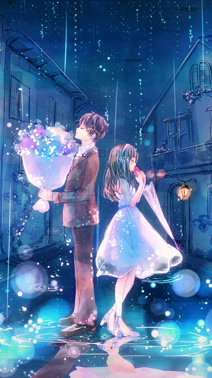 Woman in White Dress Holding Bouquet of Flowers. Wallpaper in 720x1280 Resolution