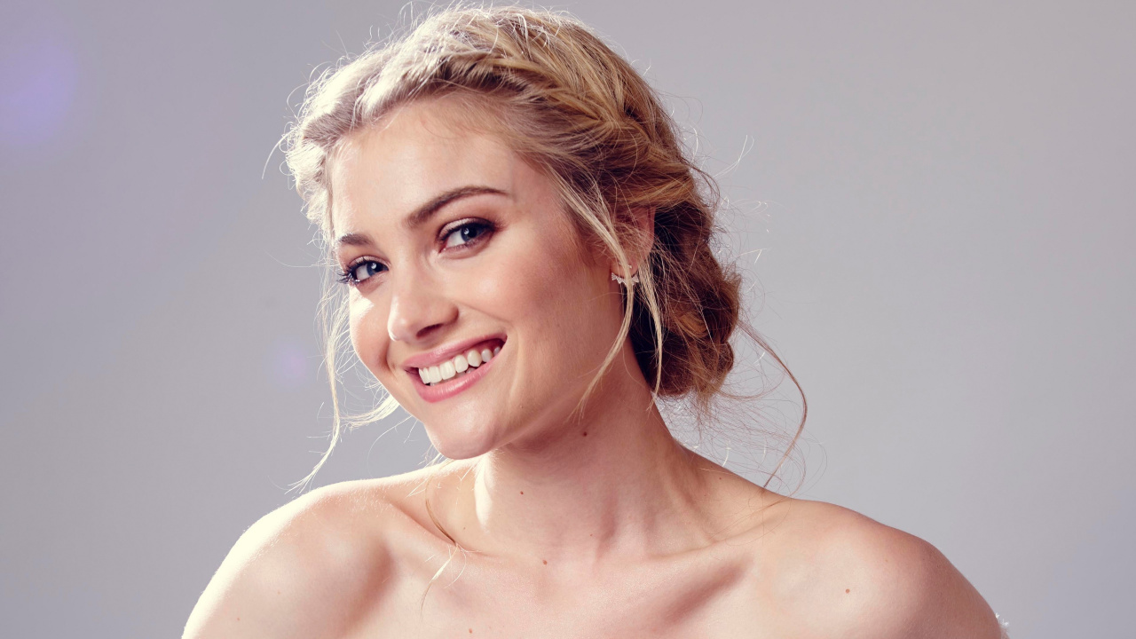 Skyler Samuels, The Gates, Forehead, Hair, Nose. Wallpaper in 1280x720 Resolution