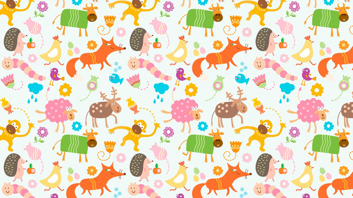 Textile Imprimé Coeurs et Coeurs Blancs Verts et Roses. Wallpaper in 1366x768 Resolution