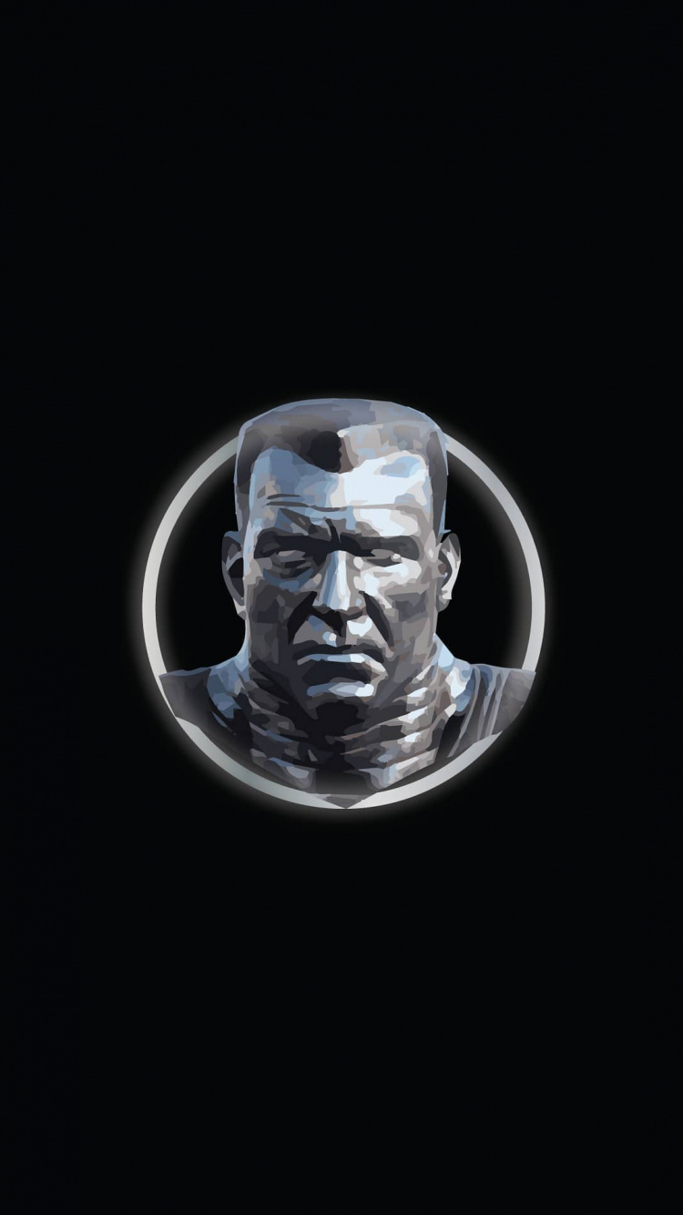 Darkness, Jaw, Sculpture, Art, Headgear. Wallpaper in 750x1334 Resolution