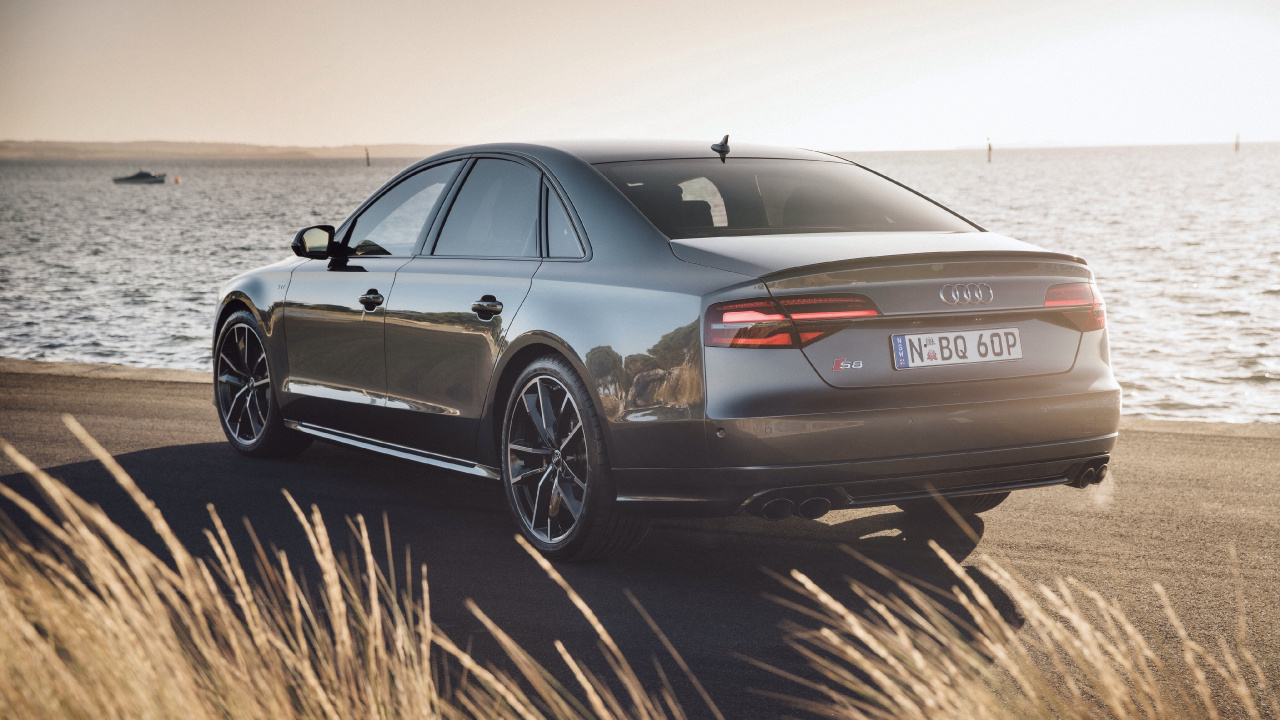 Black Mercedes Benz Coupe on Brown Field. Wallpaper in 1280x720 Resolution