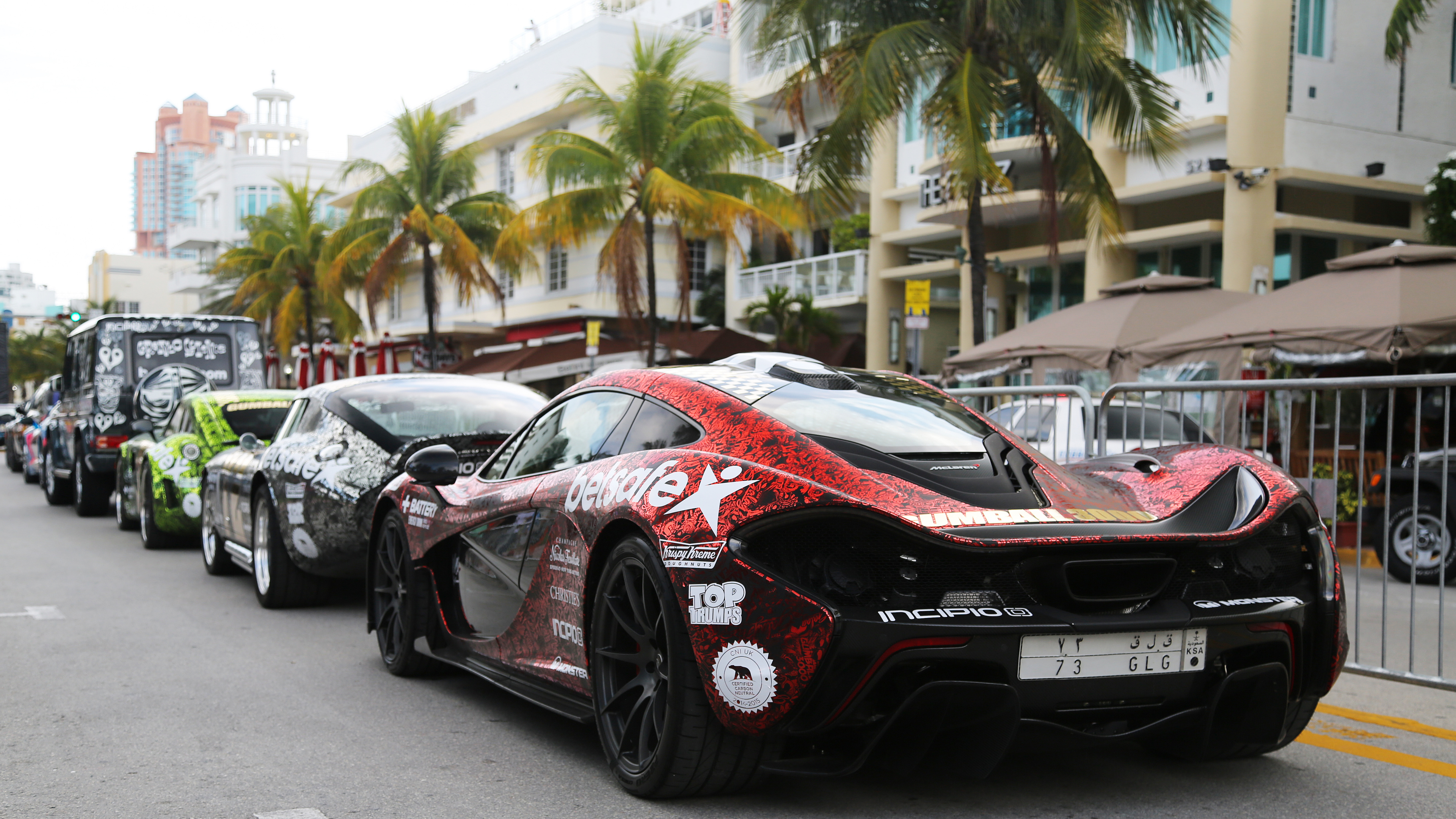 Loews Miami Beach Hotel, Luxusauto, Car, Sportwagen, Auto Tuning. Wallpaper in 3840x2160 Resolution