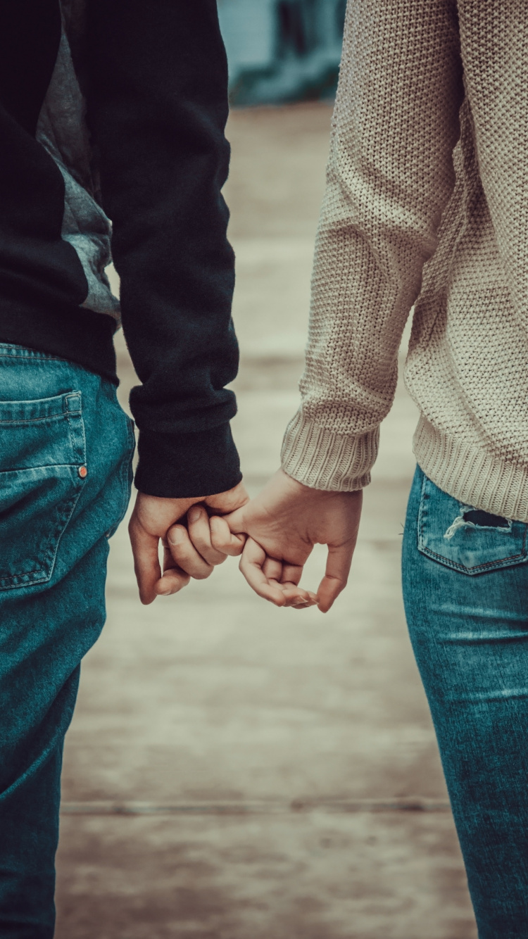 Romance, Holding Hands, Gesture, Hand, Interaction. Wallpaper in 750x1334 Resolution