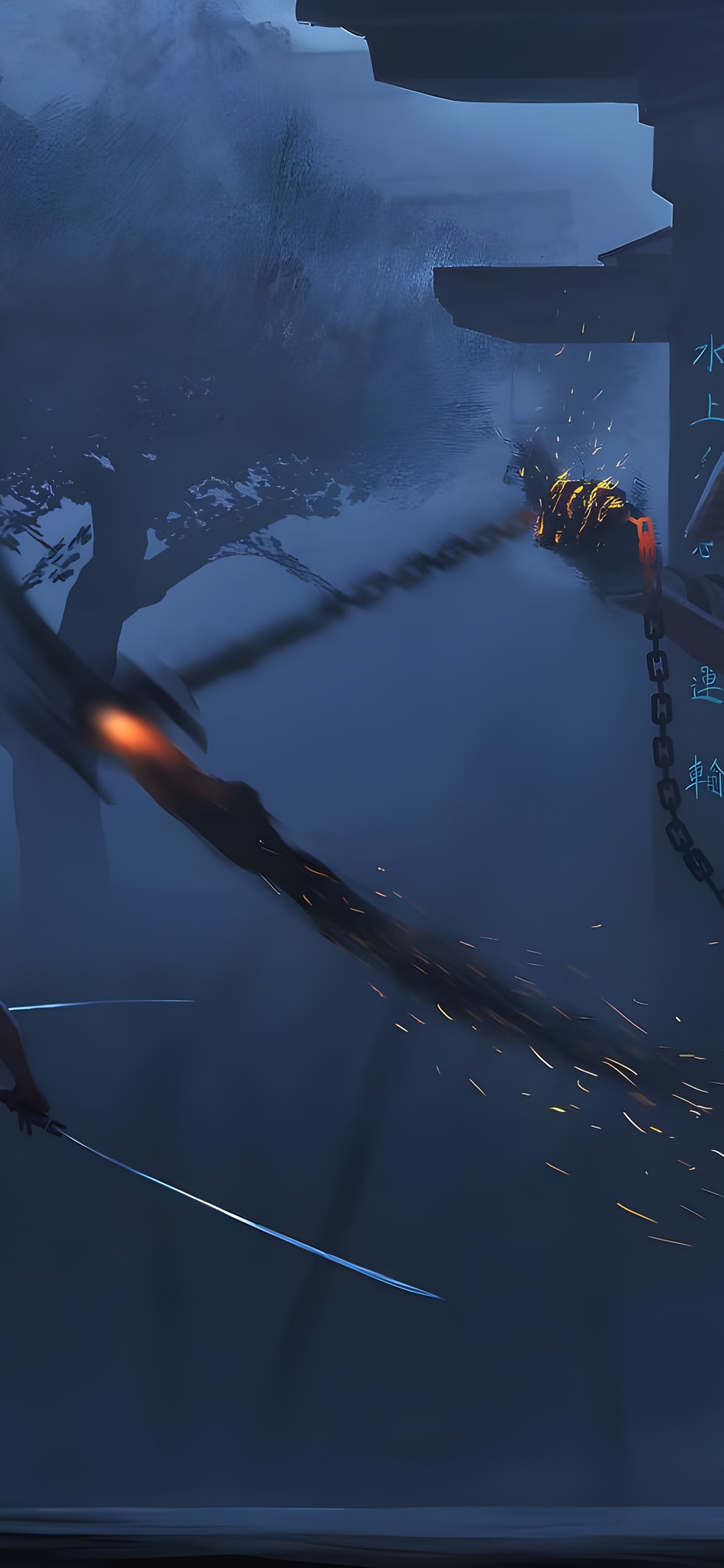 艺术, 动作冒险的游戏, 雾, 午夜 壁纸 1125x2436 允许