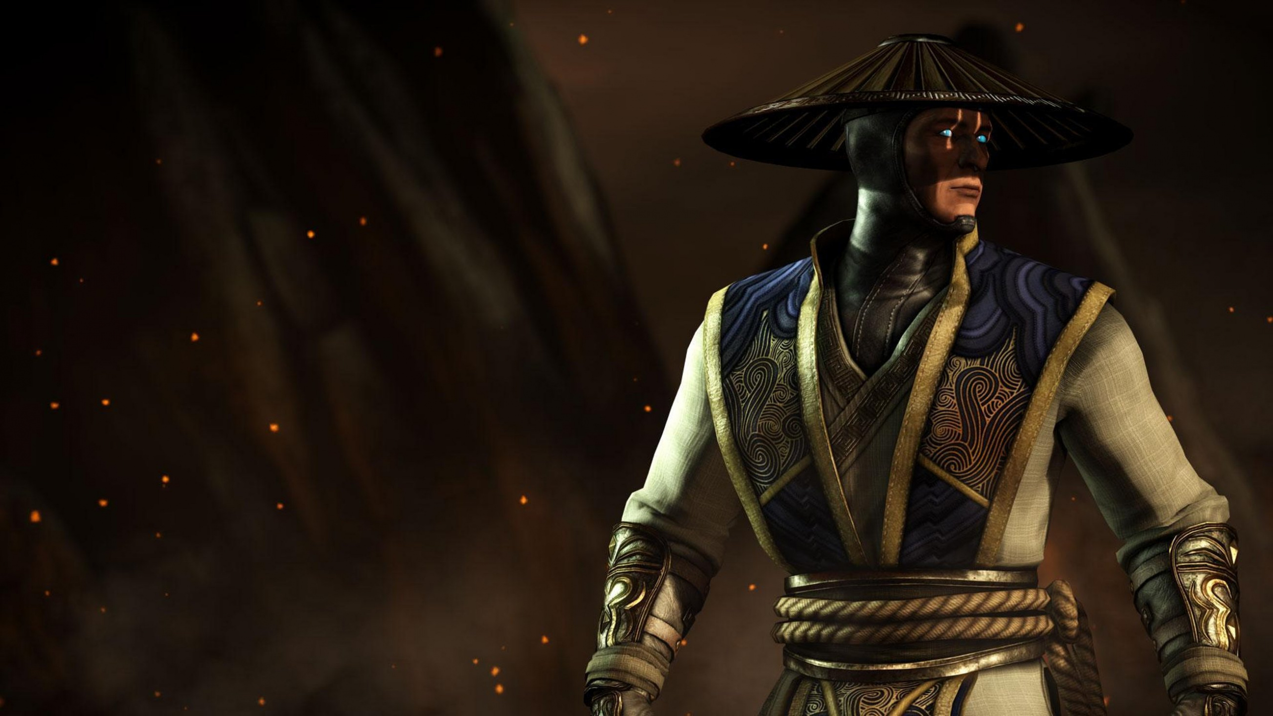 mk x Raiden, Mortal Kombat x, Raiden, Johnny Cage, Scorpion. Wallpaper in 2560x1440 Resolution