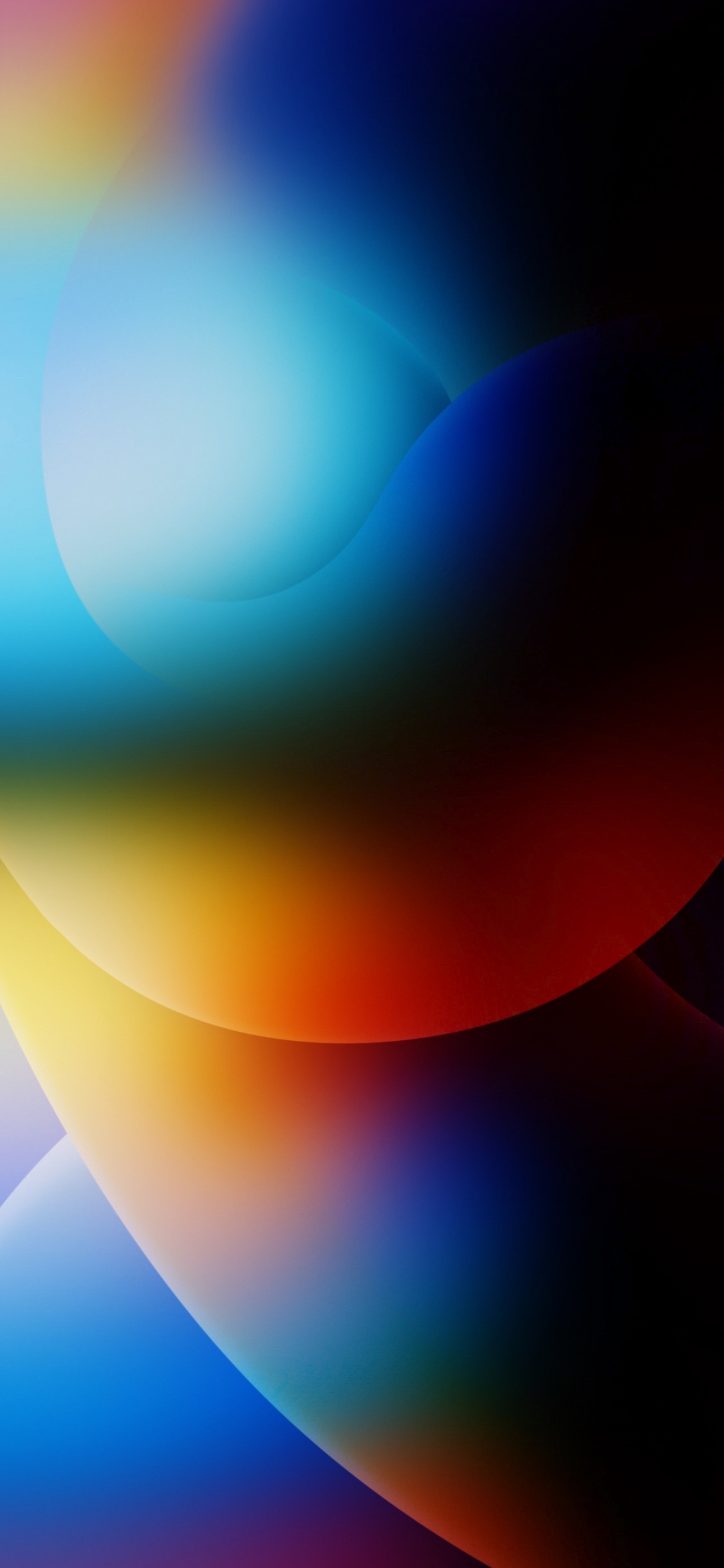 Atmosphere, Colorfulness, Tints and Shades, Electric Blue, Art. Wallpaper in 1125x2436 Resolution
