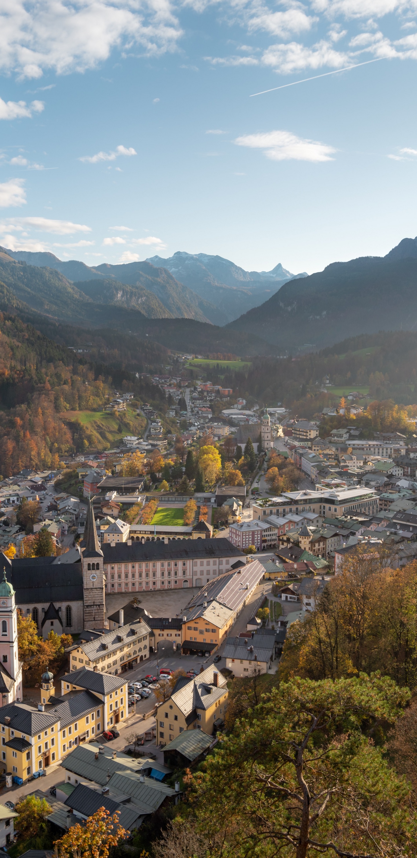 Berchtesgaden, Parque Nacional Berchtesgaden, el Nido de Aguilas, Watzmann, Viaje. Wallpaper in 1440x2960 Resolution