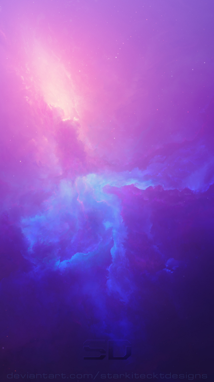 Blue and White Abstract Painting. Wallpaper in 750x1334 Resolution