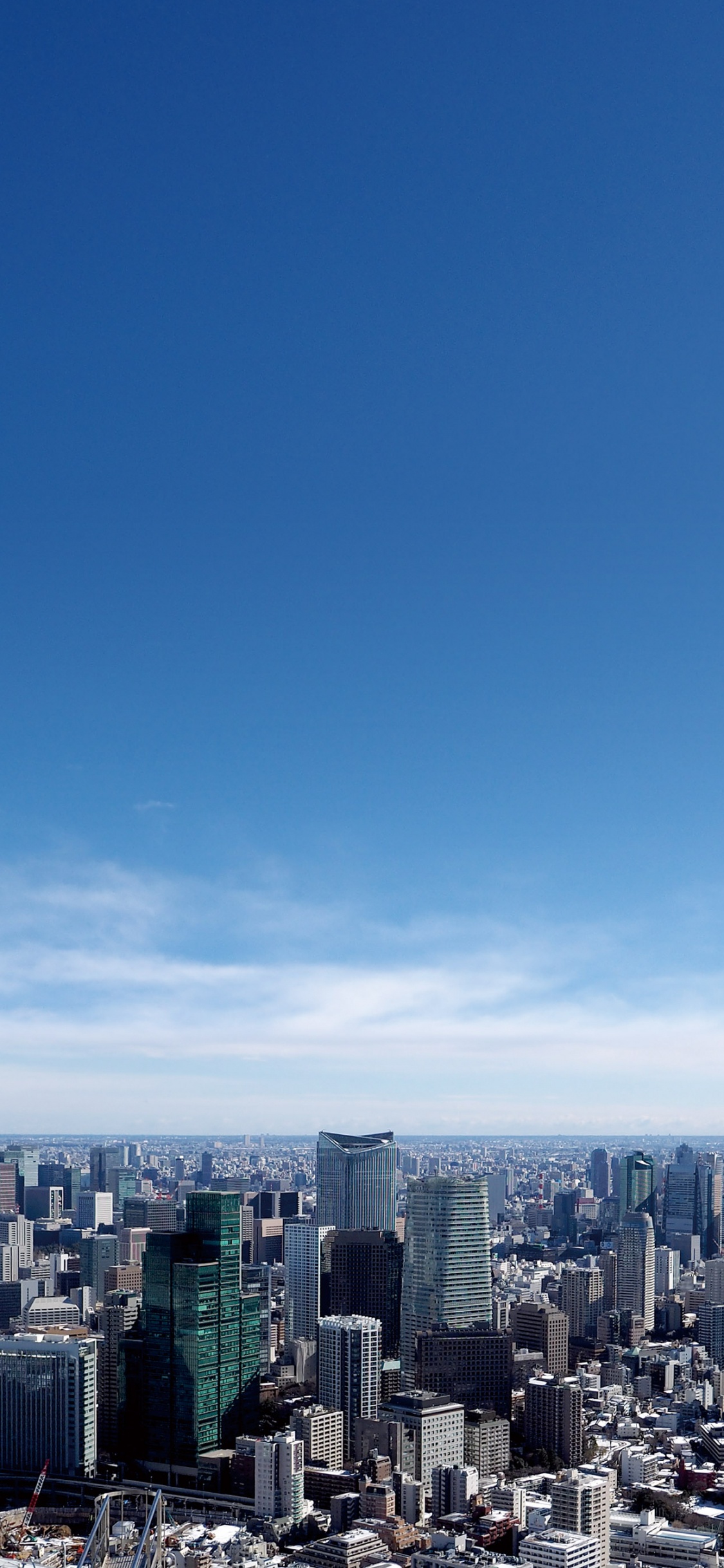 City Buildings Under Blue Sky During Daytime. Wallpaper in 1125x2436 Resolution