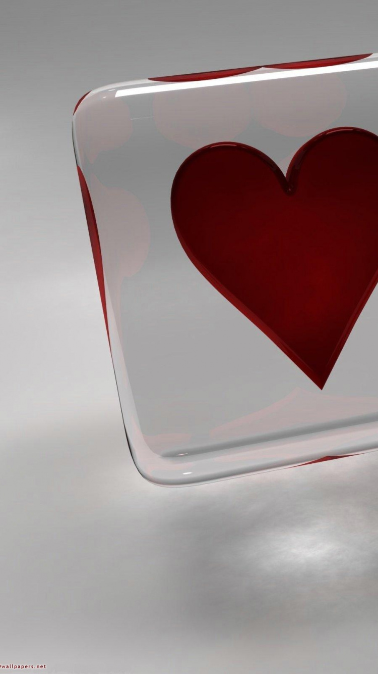 Coraz, Amor, Hielo. Wallpaper in 750x1334 Resolution