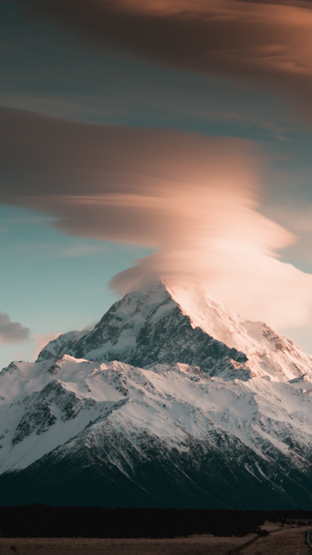 Geology, Landform, Volcano, Mountain, Cloud. Wallpaper in 1080x1920 Resolution