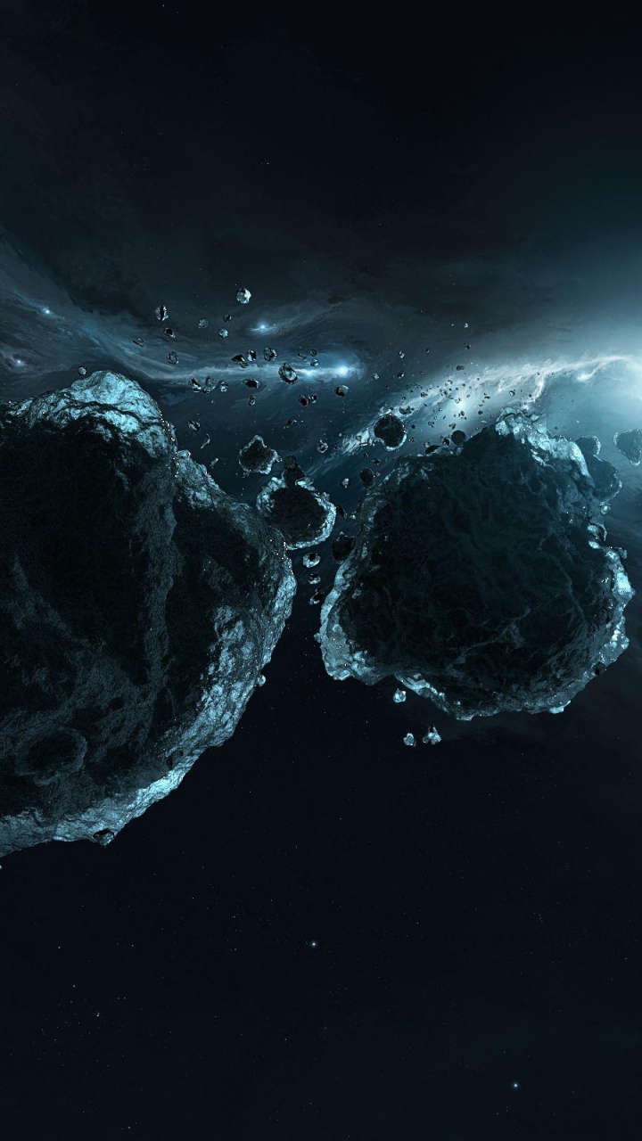 Water Splash in Black Background. Wallpaper in 720x1280 Resolution