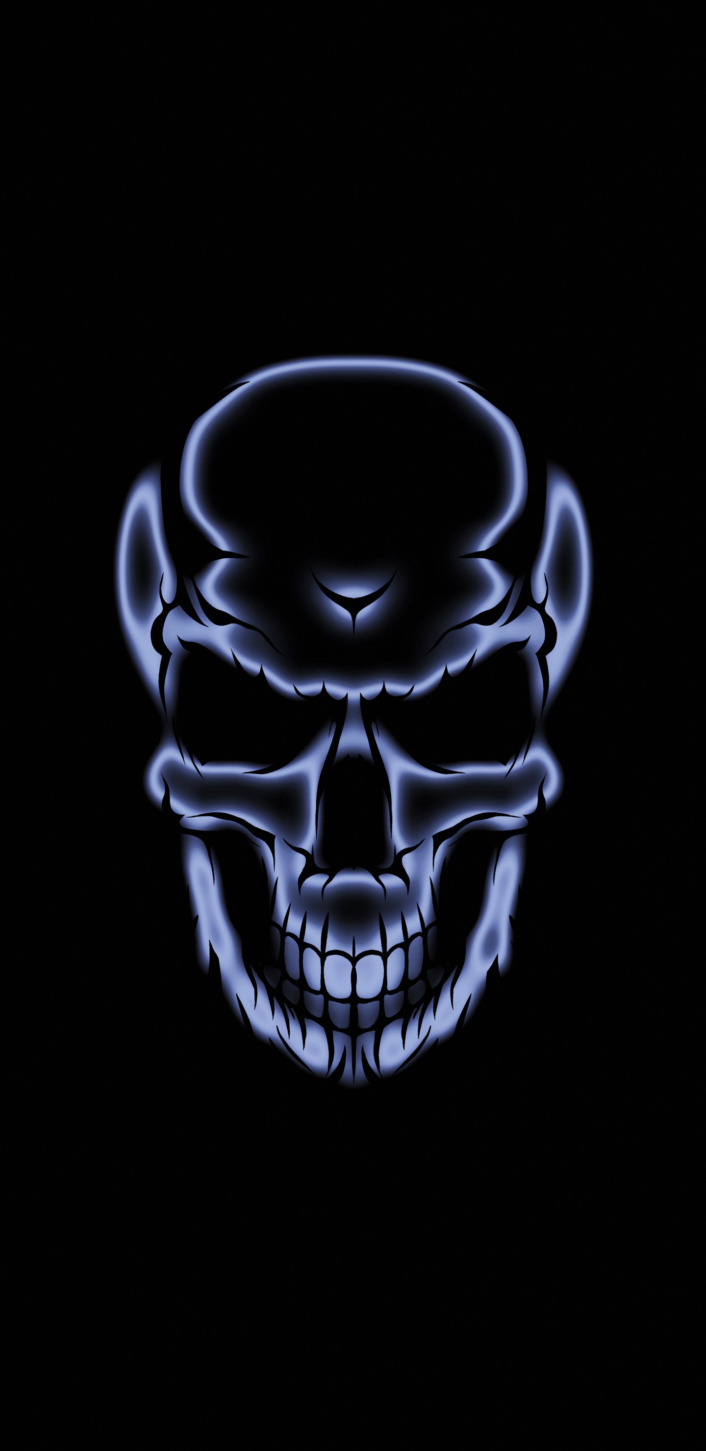 Tête, OS, Mâchoire, Art, Crâne. Wallpaper in 1440x2960 Resolution