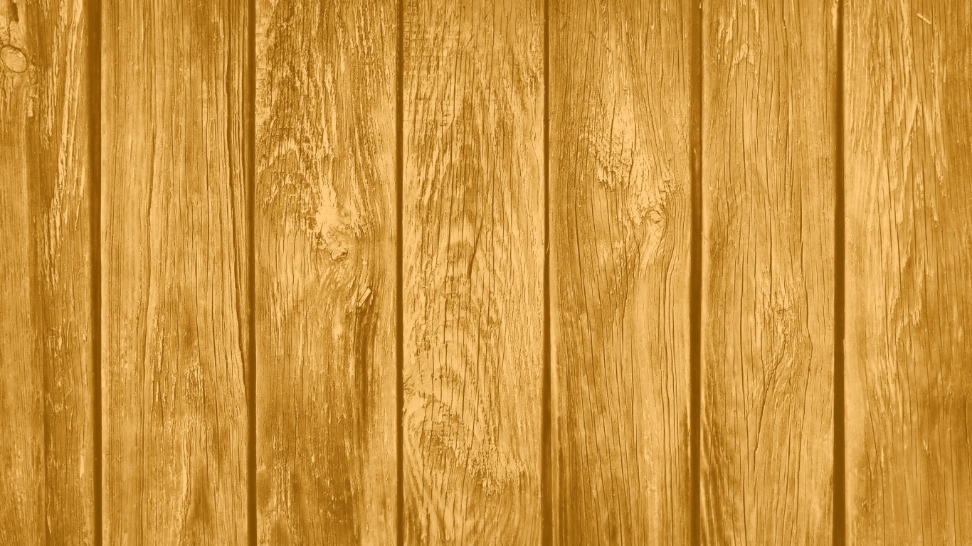 Braune Holzoberfläche Mit Grünen Blättern. Wallpaper in 1366x768 Resolution