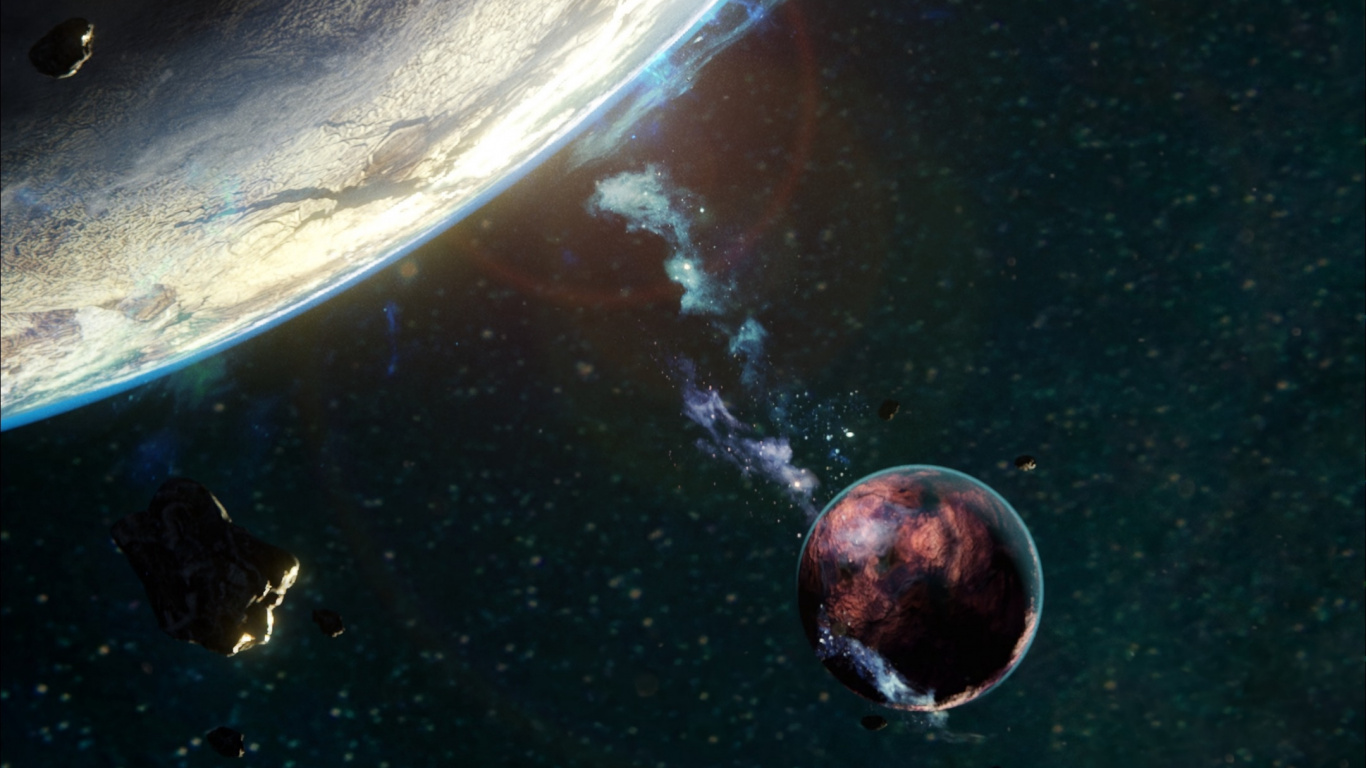 这个星球, 外层空间, 天文学对象, 空间, 宇宙 壁纸 1366x768 允许