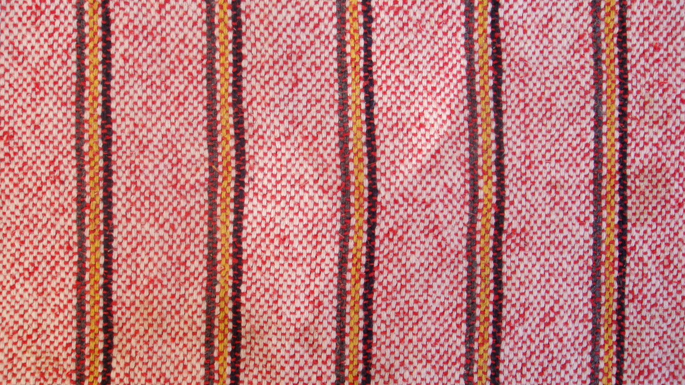 Textil de Rayas Rojas y Marrones. Wallpaper in 1366x768 Resolution