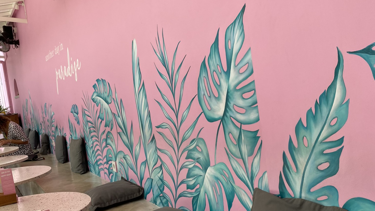 Indonesia, Bali, Arte, Diseño, Escalera. Wallpaper in 1280x720 Resolution