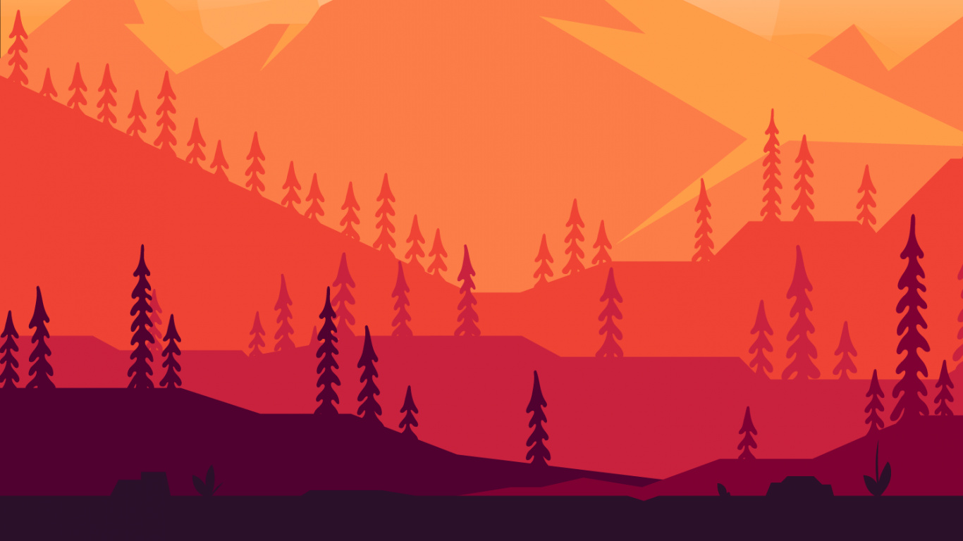 Illustration, Art, Painting, Design, Drawing. Wallpaper in 1366x768 Resolution