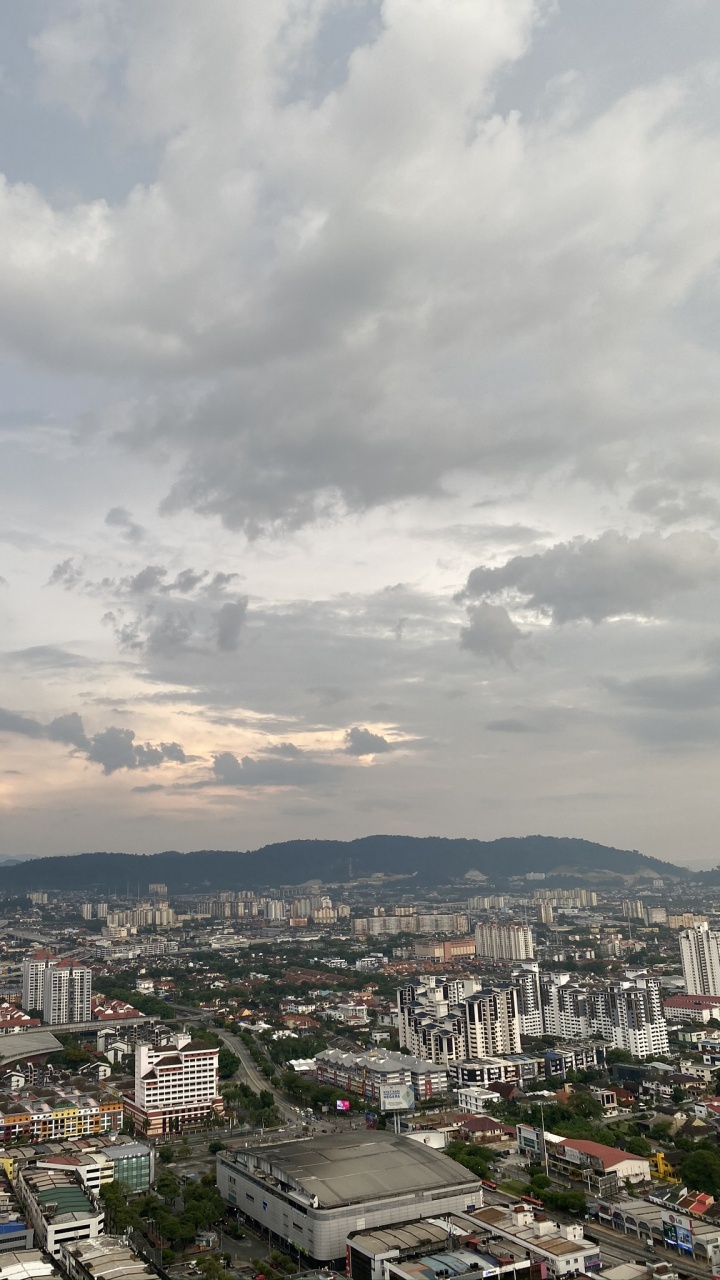 Cloud, Residential Area, Urban Area, Neighbourhood, City. Wallpaper in 720x1280 Resolution