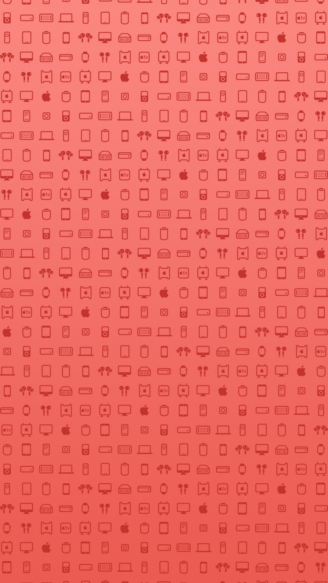 Pattern, Apples, Ios, Orange, Rectangle. Wallpaper in 1080x1920 Resolution