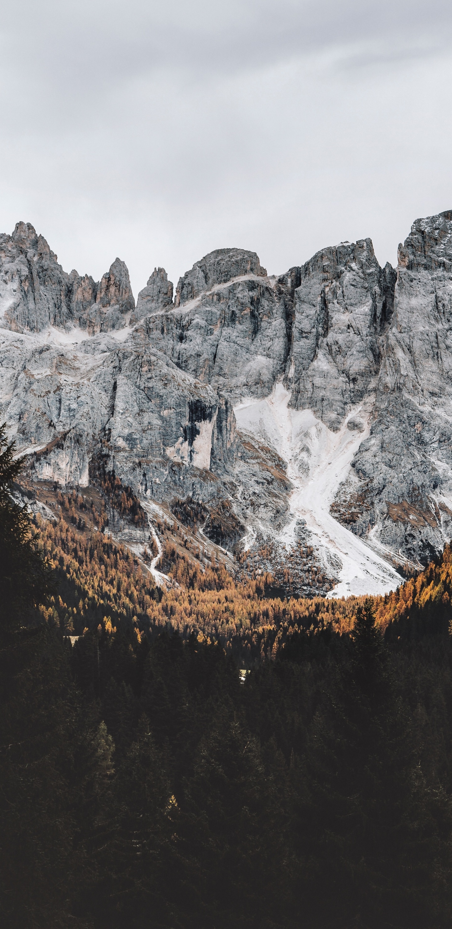 Bergigen Landschaftsformen, Bergkette, Wildnis, Naturlandschaft, Alpen. Wallpaper in 1440x2960 Resolution