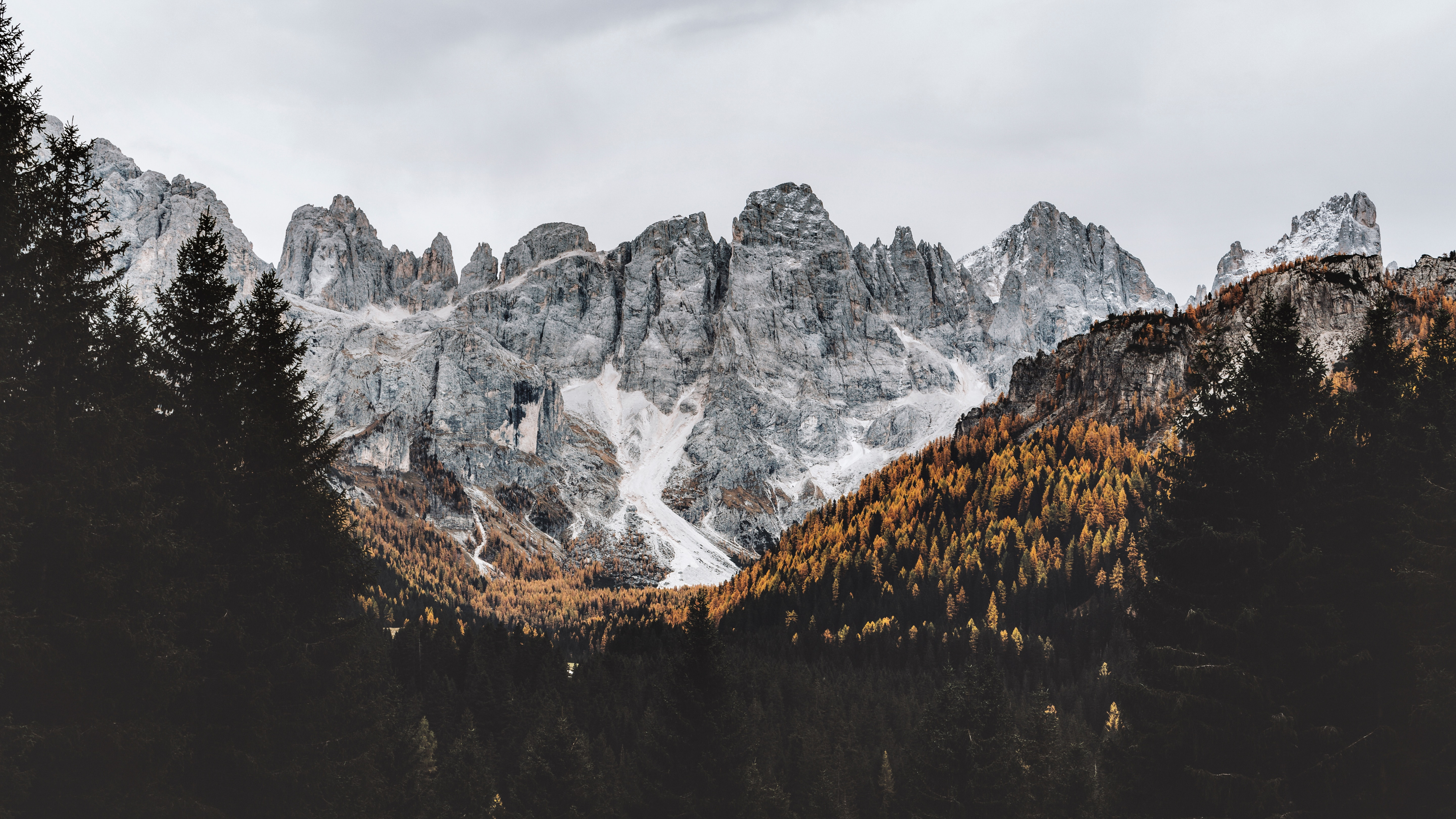 多山的地貌, 山脉, 荒野, 自然景观, 阿尔卑斯山 壁纸 3840x2160 允许