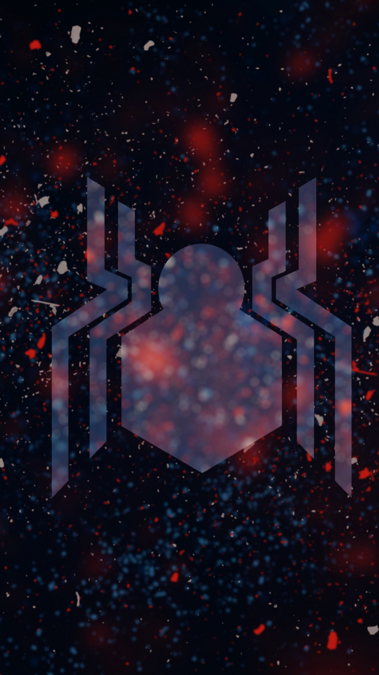 Nebula, Spider-man, Spider-Man Homecoming, Universe, Night. Wallpaper in 750x1334 Resolution