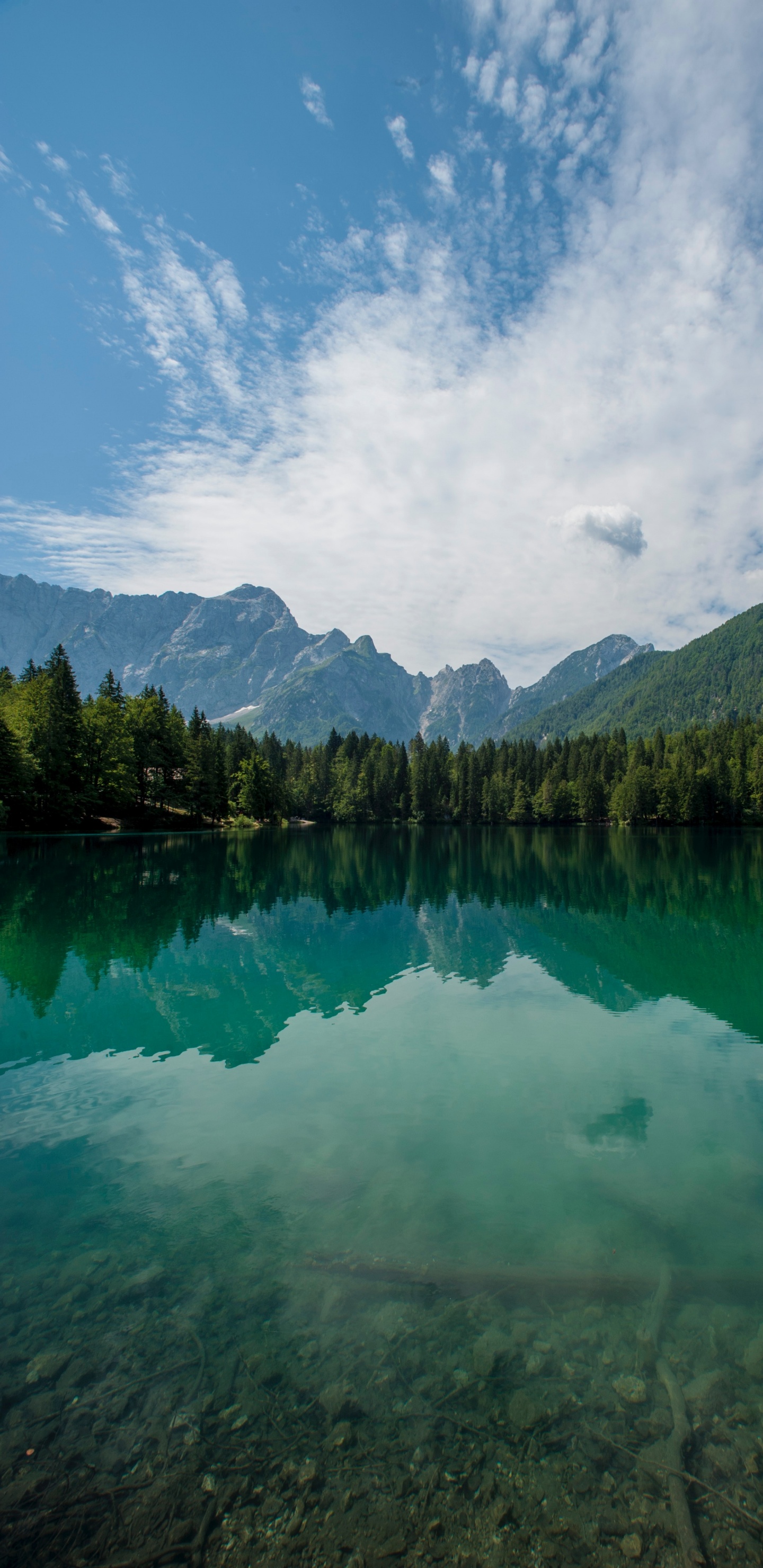 Lacs Fusines, Nature, Lac, Eau, Paysage Naturel. Wallpaper in 1440x2960 Resolution