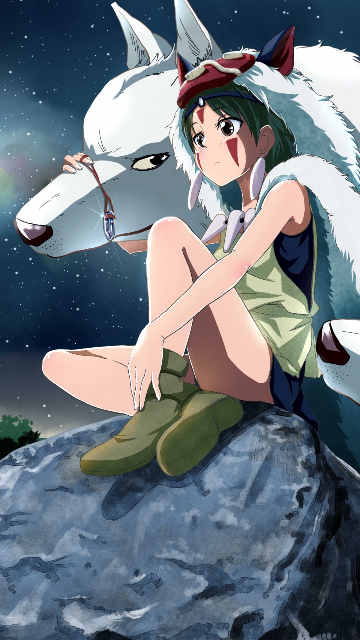 Woman in Yellow Dress With White Wings Anime Character. Wallpaper in 720x1280 Resolution