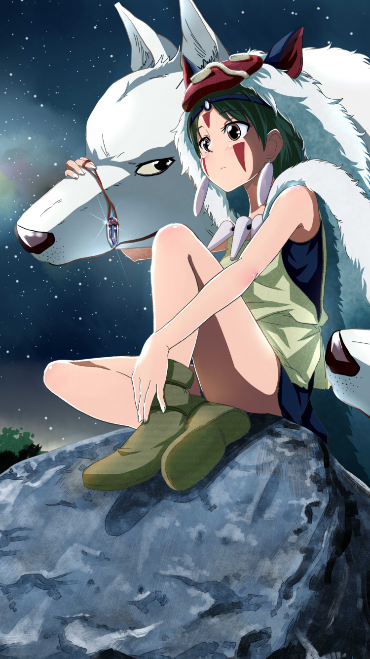 Frau im Gelben Kleid Mit Weißen Flügeln Anime-Charakter. Wallpaper in 750x1334 Resolution