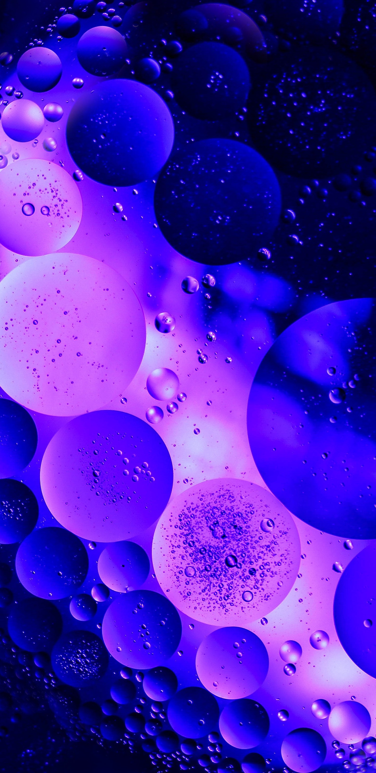 Azul, Agua, Morado, Violeta, Circulo. Wallpaper in 1440x2960 Resolution