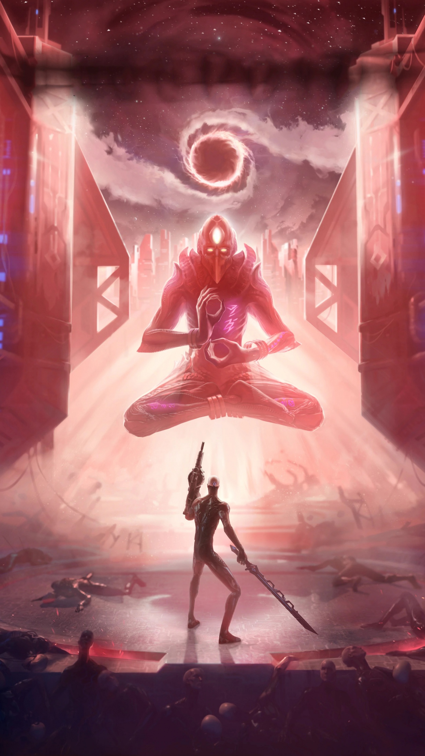 Hellpoint Stadia, Hellpoint, Cradle Games, Tinybuild Games, Google Stadia. Wallpaper in 1440x2560 Resolution