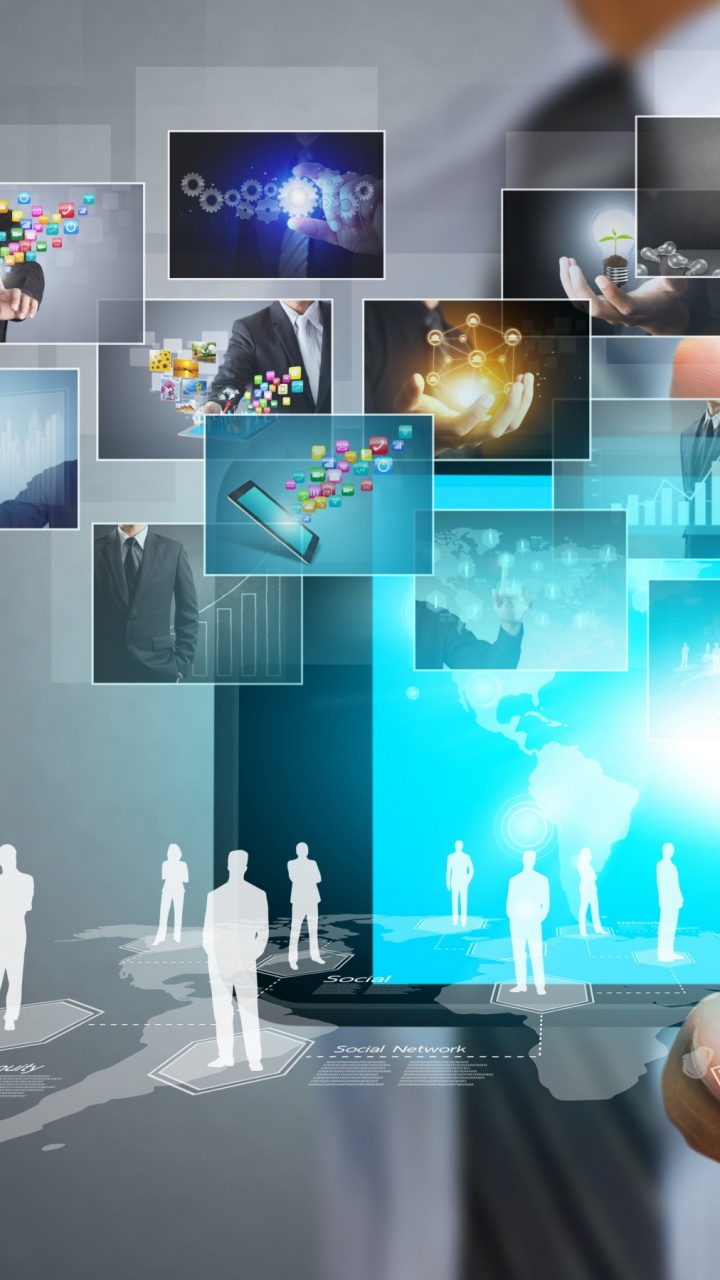 小工具, 多媒体, 智能手机, 业务, 通信 壁纸 720x1280 允许