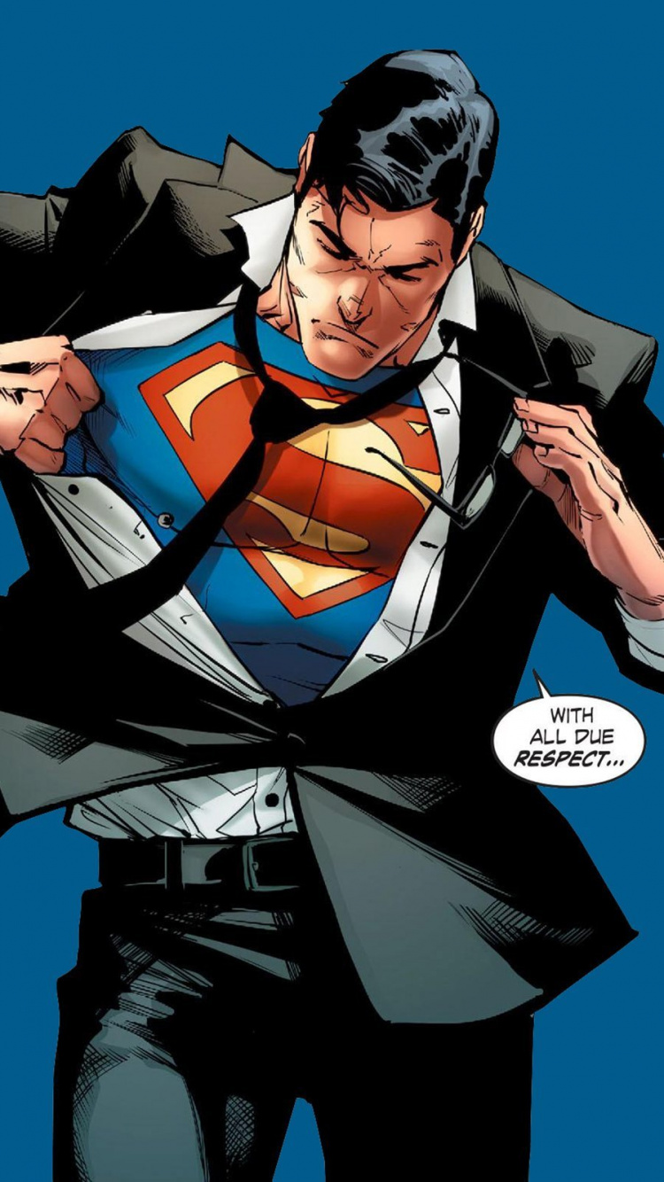 Mann im Schwarzen Anzug Anime-Charakter. Wallpaper in 750x1334 Resolution