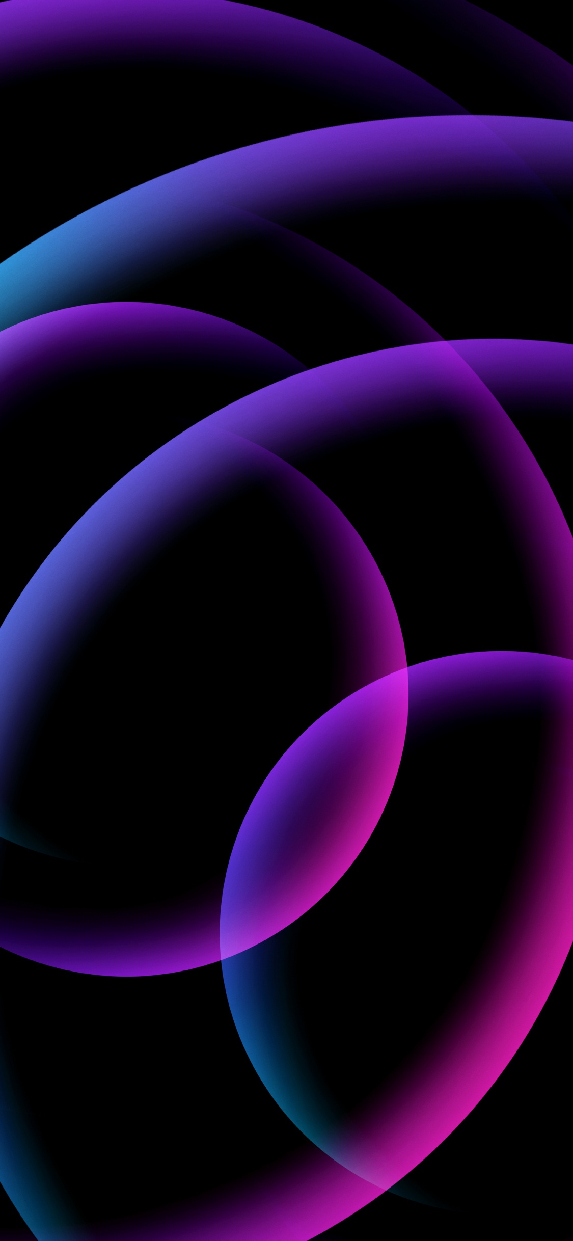 Circle, Colorfulness, Purple, Azure, Violet. Wallpaper in 1125x2436 Resolution