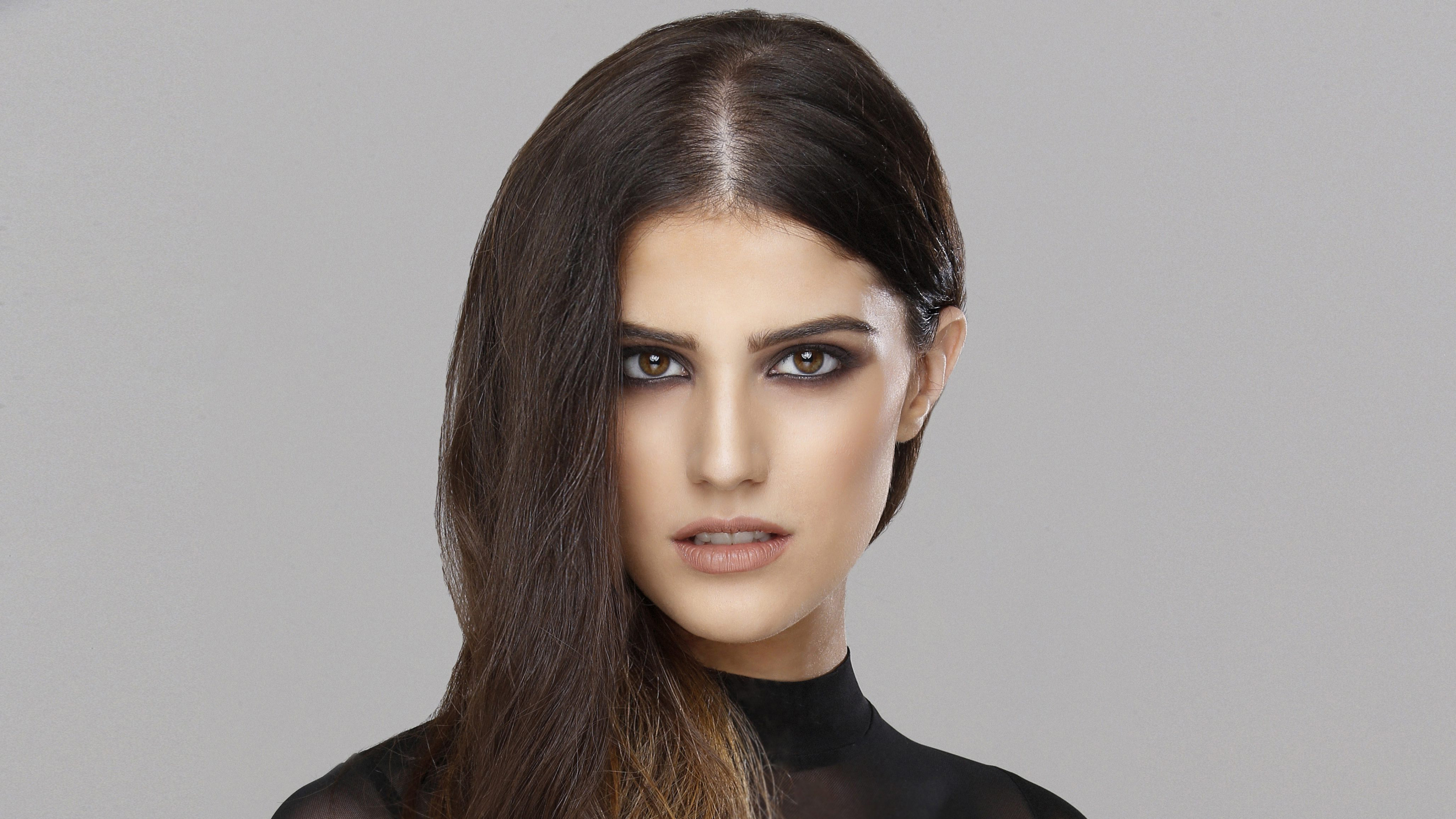 Stefanie Passione, Hair, Face, Eyebrow, Hairstyle. Wallpaper in 3840x2160 Resolution