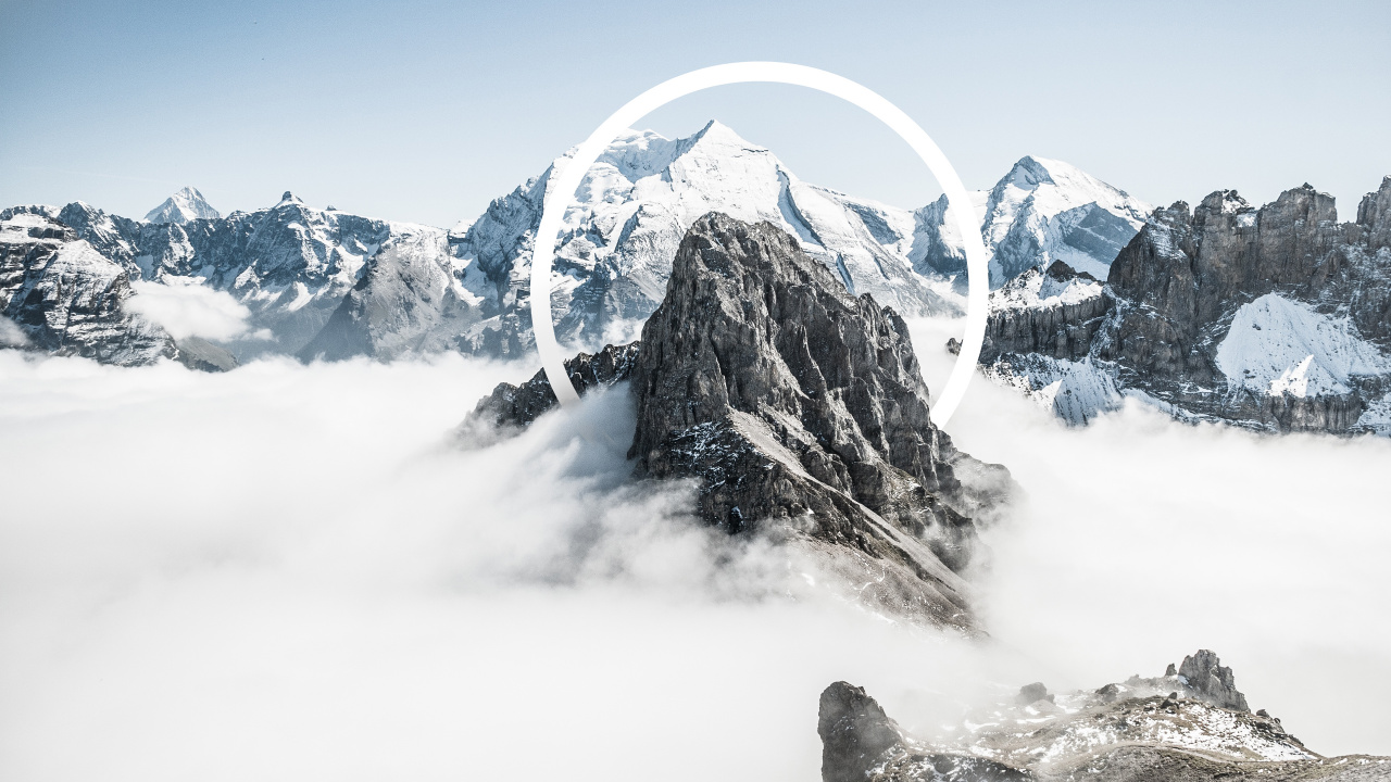 Mountainous Landforms, Mountain, Nature, Mountain Range, Nunatak. Wallpaper in 1280x720 Resolution