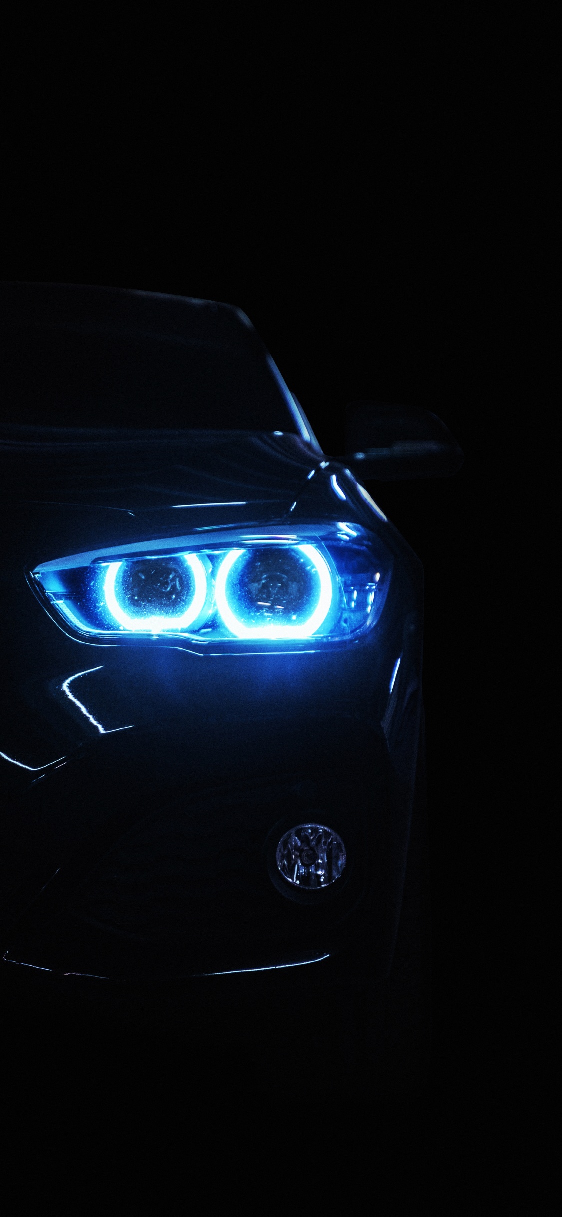 Scheinwerfer, Sportwagen, Car, Rad, Kapuze. Wallpaper in 1125x2436 Resolution