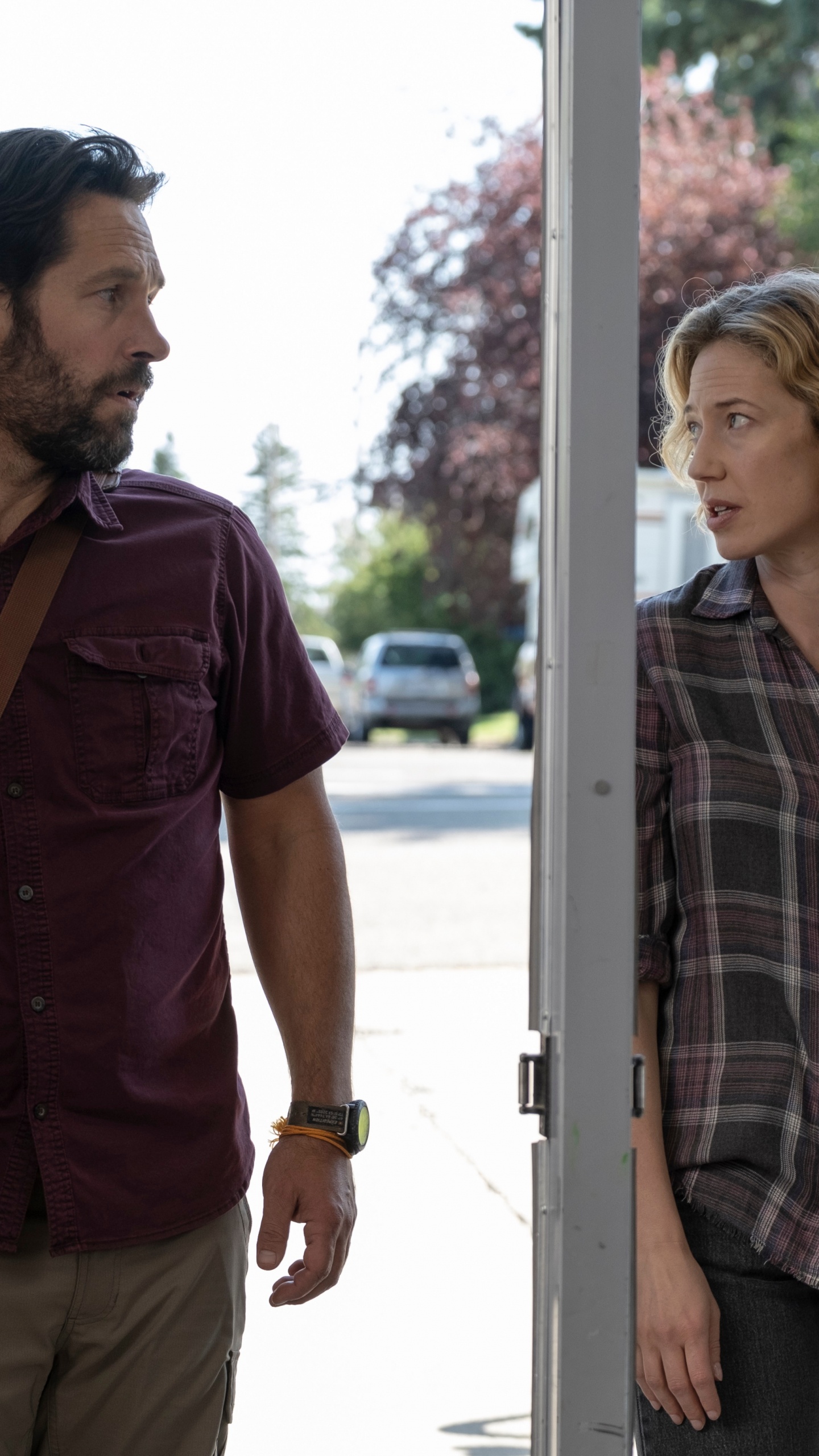 Ghostbusters Afterlife, Cazafantasmas Paul Rudd, Cazafantasmas II, Paul Rudd, Carrie Coon. Wallpaper in 1440x2560 Resolution