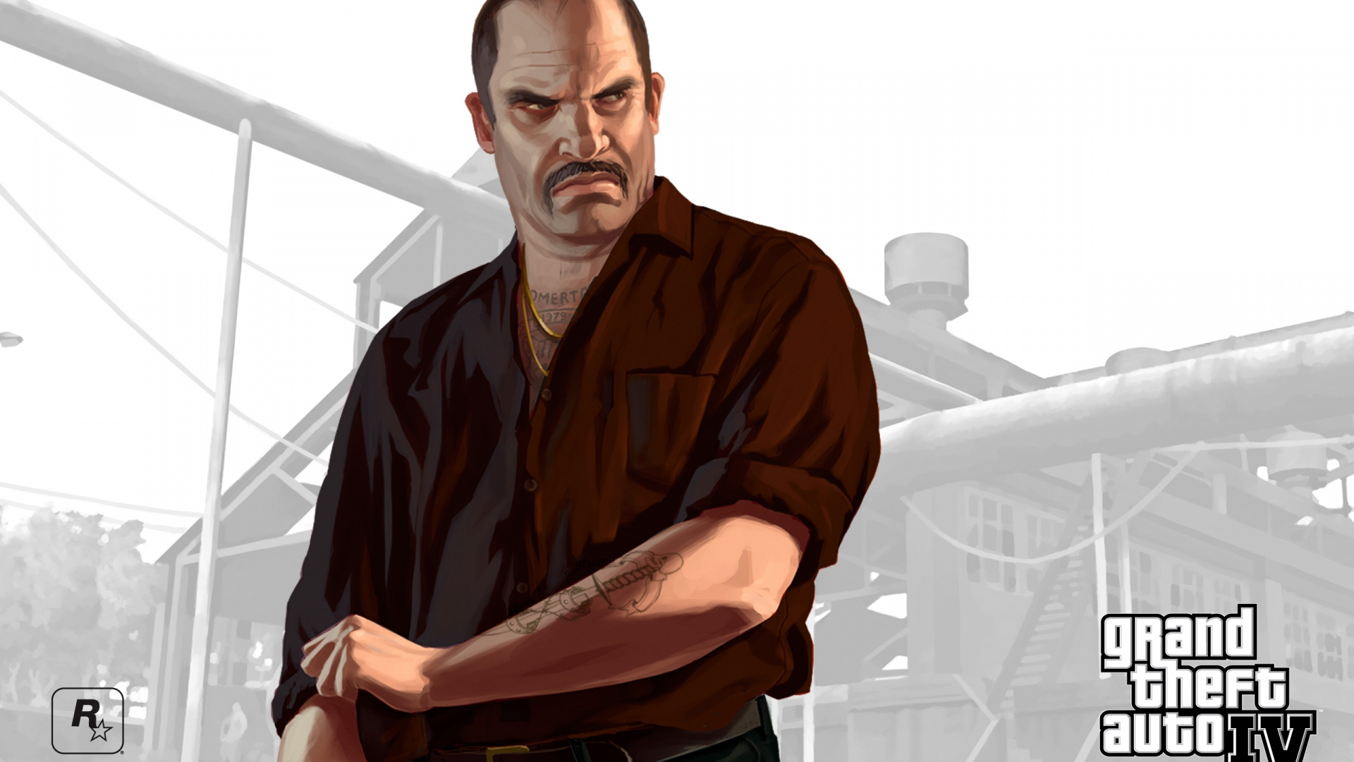 Rockstar Games, Les Poils du Visage, Professionnel, Gta 4, la Conception du Produit. Wallpaper in 1920x1080 Resolution