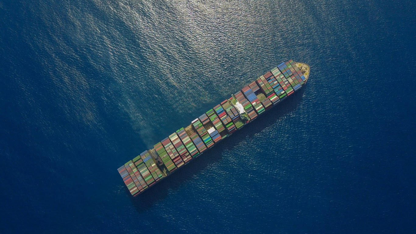 货物运输, 货物, 船只, 游船 壁纸 1366x768 允许