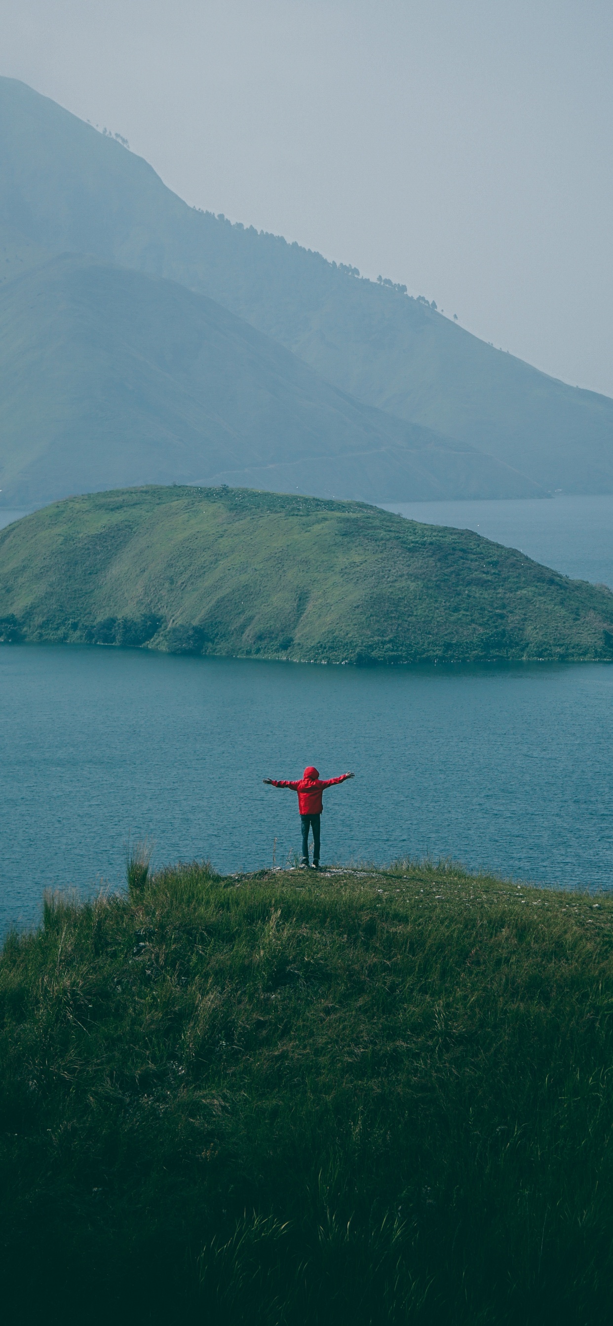 大海, 绿色的, 海岸, 岬, 海洋 壁纸 1242x2688 允许