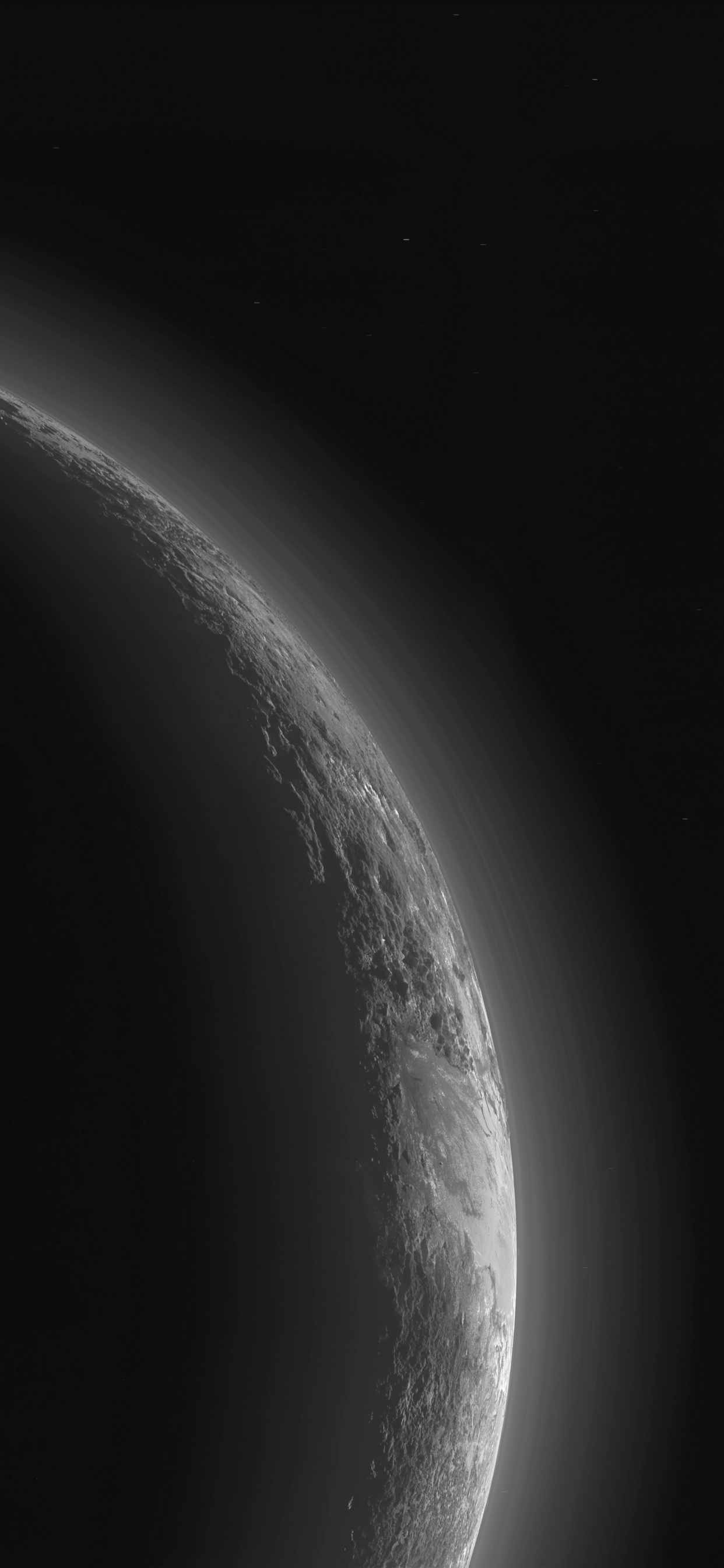 Lumière Blanche Dans Une Pièce Sombre. Wallpaper in 1242x2688 Resolution