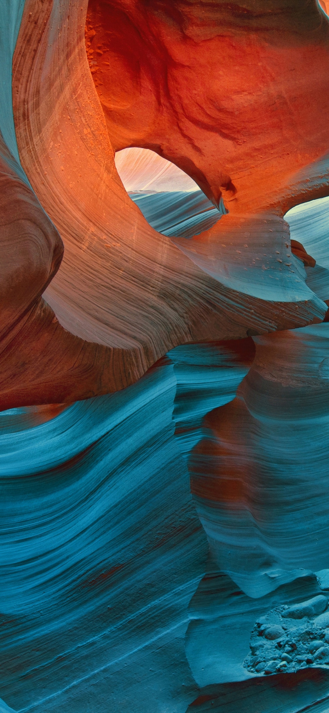 Antelope Canyon Jure Kravanja, Antelope Canyon, Art Paint, Azure, Paint. Wallpaper in 1125x2436 Resolution